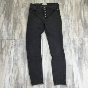 Free People Black Jean 28